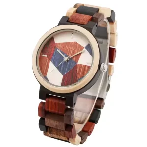 Men’s Wooden Mechanical Watch Wood Jewelry Gift Hand Watch