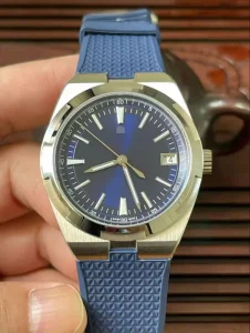 Men’s Wristwatch Stainless Steel Case Rubber Strap Sapphire Crystal Mirror Automatic Mechanical Watch