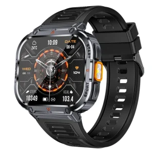 Men’s and Women’s Waterproof Smart Watch for Fitness Activity Tracker with Call Make Answer Features