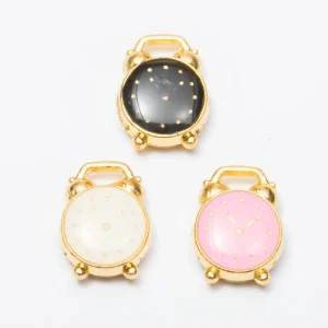 Miniature Colors Watches Metal Charms Jewelry Pendants Fashionable Metal Ornament for Jewelry