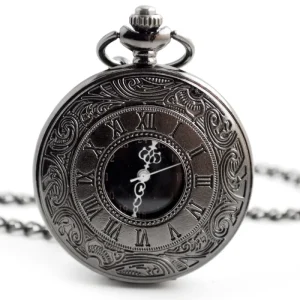 Mix 5Colors Classic Antique Roman Watch Quartz Vintage Pocket Watches