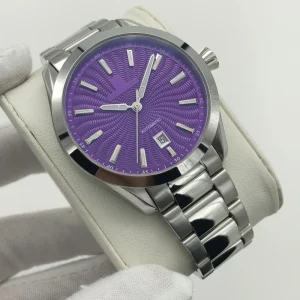 Miyota 8215 Automatic Watch 41mm Stainless Steel Mechanical Watch for Men