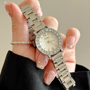 Modern Business Women’s Quartz Watch Stainless Steel Waterproof