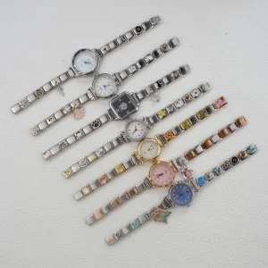 Modular Stainless Steel Women’s Quartz Watch Eco Friendly Business Gift Italian Charms Watch Temperament Watch