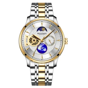 Moissanite Watch Model of Day and Night Star Automatic Men’s Automatic Mechanical Watch