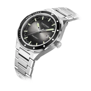 时尚男士不锈钢手表豪华日历机械腕表商务手表男士钟表Montre Homme