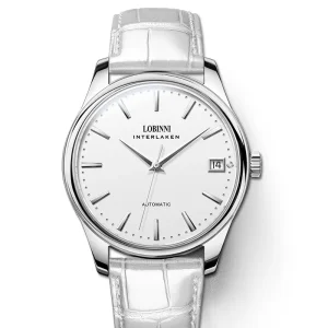 Multi Color Ultra Thin Water Resistant Ladies Luxury Wrist Watch Pointer Sapphire Crystal Mechanical Movement Stainless