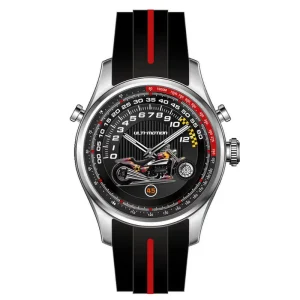 Multi-Functional Mechanical Wristwatch Jump Hour Movement Comfortable