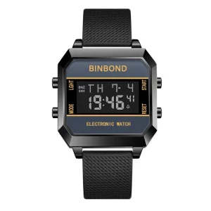 Multi Functional Sports Watch for Men Fashionable Waterproof Foreign Trade’s Electronic Watch