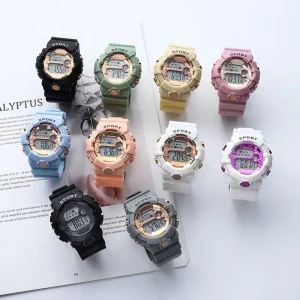 Multi functional Sports Electronic Watch LED Digital Student Children Women Men Watch Creative Luminous Trendy Watches