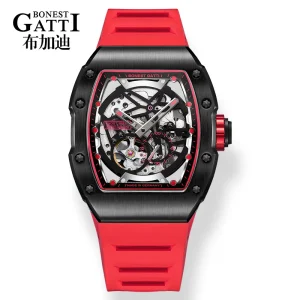 Multicolor Mechanical Watch Waterproof Luxury Men’s Sports Watch