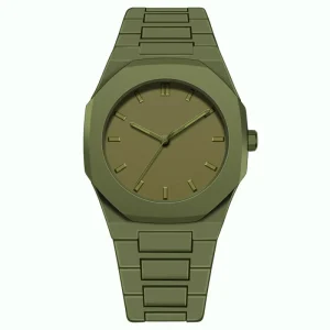 Multicolor Plastic Wristwatch Men’s Minimalist Quartz Watch Unisex Daily Wear Customizable