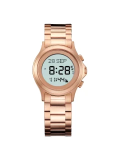 Multifunctional Azan Prayer Muslim Digital Alarm Wrist Watch Steel Men 5ATM Waterproof Man Watch Islamic Pray Watch
