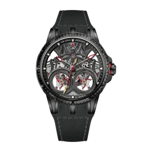 NEZHA Sapphire Crystal Miyota Automatic Watch Black Stainless Steel Water Resistant Pointer Dial