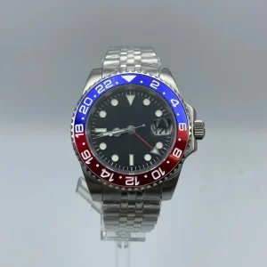 NH34 Men’s Mechanical Wrist Watch Automatic Sapphire Glass Steel Waterproof Diver Watch