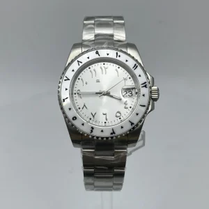 NH35 Arabic Dial Watch Sapphire Lens Men’s Fashion Waterproof Watch