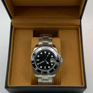 NH35 Movement Sub Case Sapphire Glass Diver Bezel Stainless Steel Luminous Automatic Mechanical 3BAR Water Watch for Men