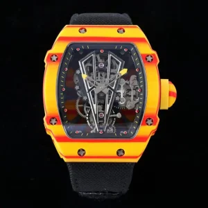 NTPT carbon fiber case 27-03 men’s luxury fashion sports skeleton tourbillon automatic mechanical watch