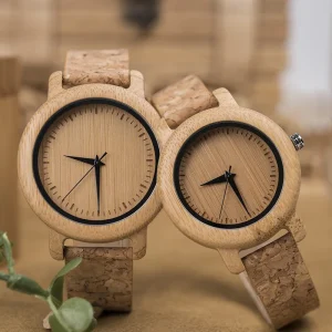 Natural Full Wood Clock Wooden Watches for Woman and Man