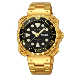 New 18K Gold Men Watch 47mm Case Automatic Mechanical Watch High End Luxury Fashion Business Waterproof Watch