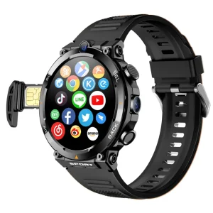 New Arrival 4G 5G Smart Watch H10 WiFi GPS Dual Camera Video Call NFC 4+64GB 900MAH Battery Android Sport Smart Watch