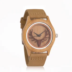 New Arrival Christmas Gift Watches Bamboo Wooden Watches for Him or Her