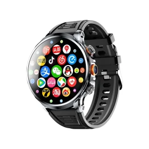 New Arrival H18 Sport Smart Watch with 4G 5G WiFi GPS HD Camera Video Call NFC 8+128GB 900MAH Battery Android IPS Display