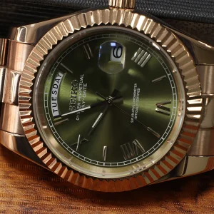 New Arrival Model Top Quality Fashion Montre Homme Stainless Steel Nh35 Automatic Mechanical Luxury Watch