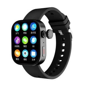 New Arrival Multiple Sports Modes 2.06 Inch AMOLED Screen MS10 4G Smart Watch with 270 Degree HD Camera