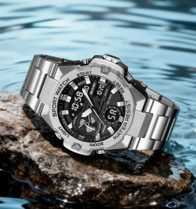 New Arrivals Model 2404 Digital Luxury Mens Sports Watch Oem Waterproof Manufacturer China Multifunction Sports Watch