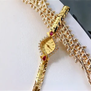 New Belt Women’s Watch Vintage Light Luxury Bracelet Women’s Watch Holiday Gift Japanese Quartz Movement