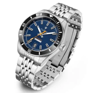 New Design Luxury Men’s Mechanical Stainless Steel Watch Sapphire Crystal Glass Water Resistant Business Style 20mm 40mm Dial