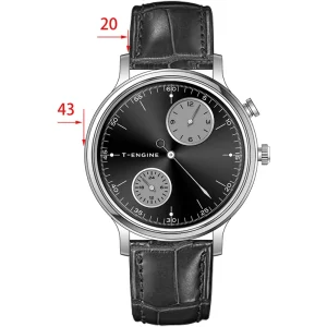 New Design Quartz Mechanical Watch Crazy Hour Movement