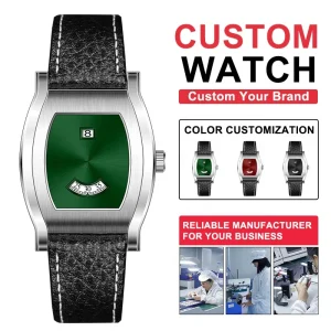 New Design Retro Vintage Watch Custom Logo Stainless Steel Case Automatic Mechanical Men Watches for Men