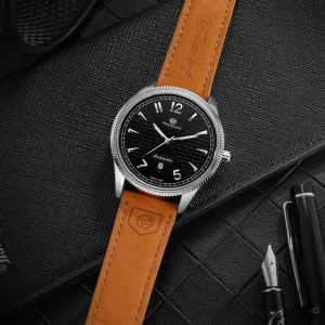 New European and American Style Men’s Fashion Outdoor Sports Water Resistant Pointer Dial Automatic Mechanical Watch