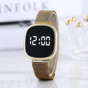 New Fashion Men’s and Women’s Sports Watch Bracelet Student Watch Led Electronic Watch