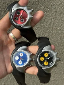 New Fashion Unique Quartz Men’s Rubber Bracelet Wristwatch Waterproof Sports Date Luxury Watch