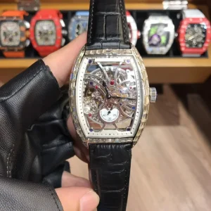 New Fashionable Trendy Luxury Men’s Watch Barrel Shaped Designer Mechanical Watch