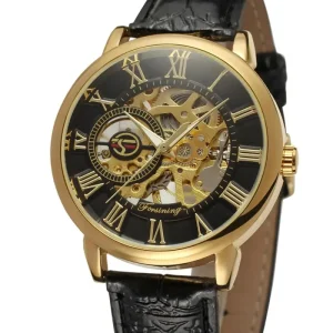 New Leather Mechanical Men’s Watch China Factory