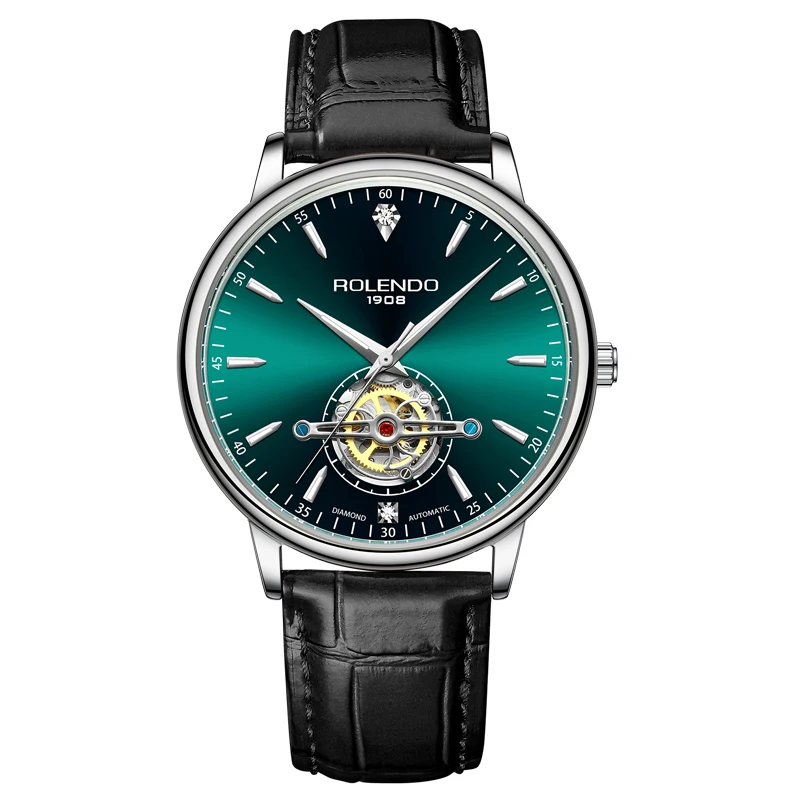 New Luxury Automatic Men’s Watch, Waterproof, Luminous, Calendar, Automatic Mechanical Wristwatch