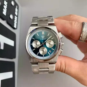 New Luxury Man Quartz Watch Sport Watch for Men Waterproof Luminous Date Chronograph Stainless Steel Men’s Watches