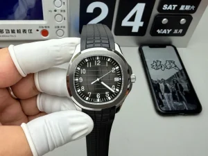 New Luxury Stainless Steel Case 20mm Rubber Pointer Sport Fashion Business Charm Unisex Mechanical Watch