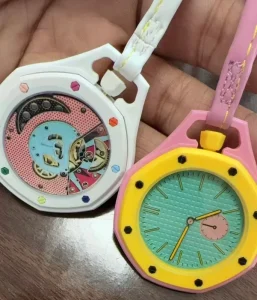 New Men’s and Women’s Cartoon Pendant Quartz Watch 5mm Case Thickness Pointer Display Waterproof Original