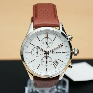 New Multifunctional Quartz Leather Watch for Men Luminous Hands Calendar 30M Waterproof Men’s Wristwatch