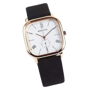 New Stylish Unisex Square Minimalist Sporty Quartz Watch with Alloy Case and Pointer Dial Eco Friendly for Couples Students