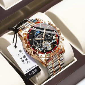 New Waterproof Automatic Mechanical Watch for Men Wristwatch