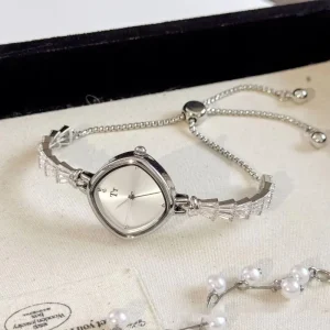 New Women’s Bracelet Watch New Ins Style Elegant Vintage Slim Band High Quality Quartz Watch for Women