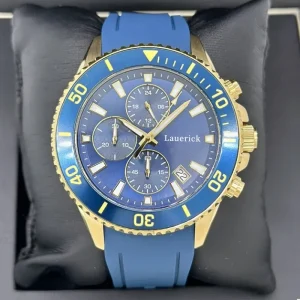 New for Men’s 44mm Stainless Steel Silicone Wristwatch Sapphire Crystal ETA Movement Luminous Waterproof 50M Classics