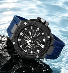 Newly Fashion Watch Factory Digital Analog Watches High Quality Waterproof Sport 12/24 Hour Time Clock OEM ODM Wristwatch