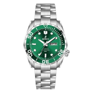 Night Vision Sport Analog Stainless Steel Men’s Automatic Mechanical Professional Master Diver Watch Sapphire Crystal 5BAR